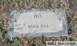 Maria Ella Ivey