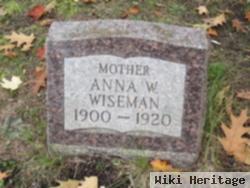 Anna W. Wucker Wiseman