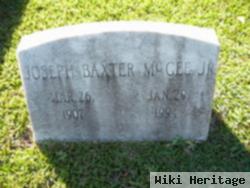 Joseph Baxter Mcgee, Jr