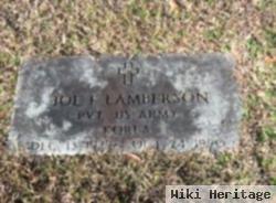 Joe F. Lamberson