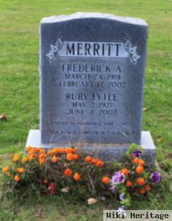 Frederick A Merritt