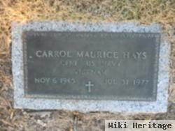 Carrol Maurice Hays