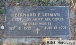Bernard F. Lesman