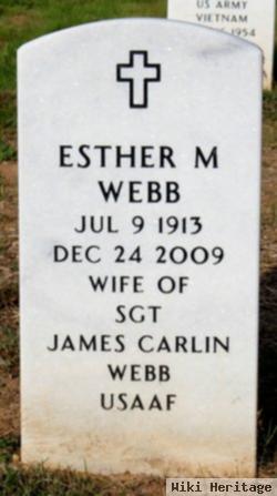 Esther Marie Reiner Webb