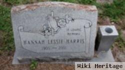 Hannah Lessie Harris