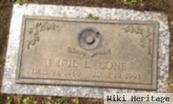 Cecil L Cone