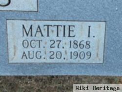 Martha Izora "mattie" Dial Wells