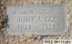 Henry Raymond Lax