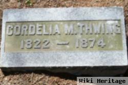 Cordelia M Thwing