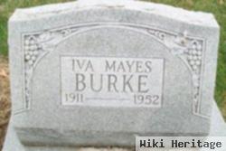 Iva Leona Mayes Burke