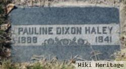 Nellie Pauline Dixon Haley