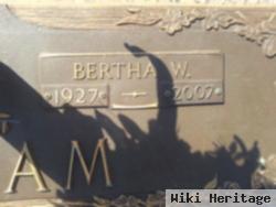 Bertha W Kellam