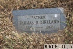 Thomas O Birkland