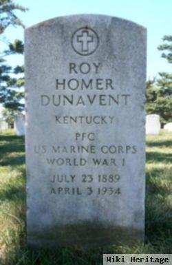 Roy Homer Dunavent