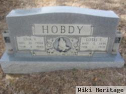 Lotis E Hobdy