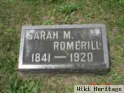 Sarah M Kenton Romerill