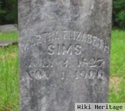 Martha Elizabeth Mcknight Sims