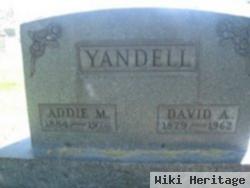 Addie M Yandell