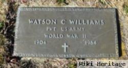 Pvt Watson Cyril Williams