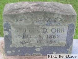 Adelia D. Owen Orr