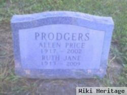 Ruth Jane Williams Prodgers