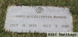 James Mccollester Bunch