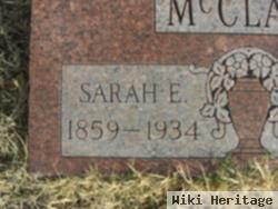 Sarah E Mcclain