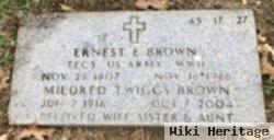 Ernest E Brown