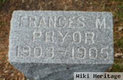 Frances M. Pryor