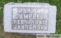 Mary C Campbell