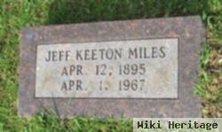 Jeff Keeton Miles