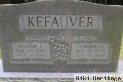 William E Kefauver