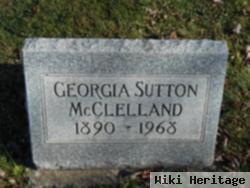 Georgia A Sutton Mcclelland