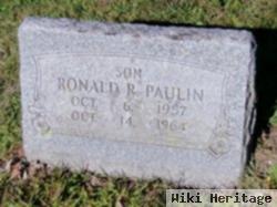 Ronald R Paulin