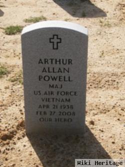 Maj Arthur Allan "art" Powell