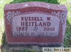 Russell W Heitland