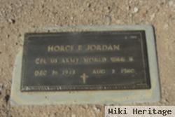 Horce E. Jordan