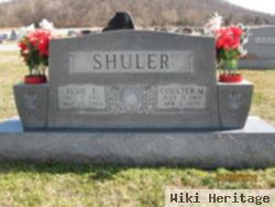 Coulter M Shuler