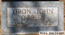 Oron John "pat" O'brien