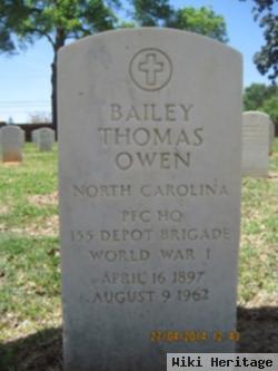 Pfc Bailey Thomas Owen