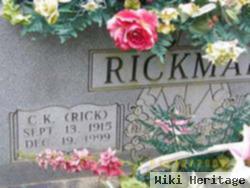 Claude K. "rick" Rickman