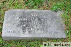 Pfc William Boone