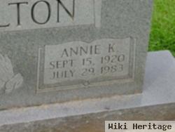 Annie Mae Kiger Shelton