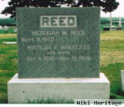 Hezekiah Wheeless Riead / Reed