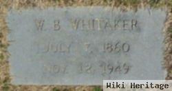 Walter Barnes Whitaker, Sr