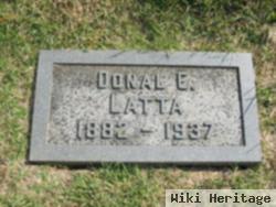 Donal E. Latta