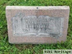 Mary Louise Lettelleir