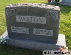 Waitman T. Wiley Paxton