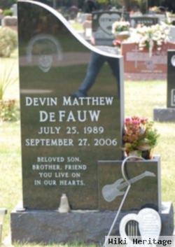 Devin Matthew Defauw