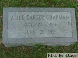 Alice Carter Chapman